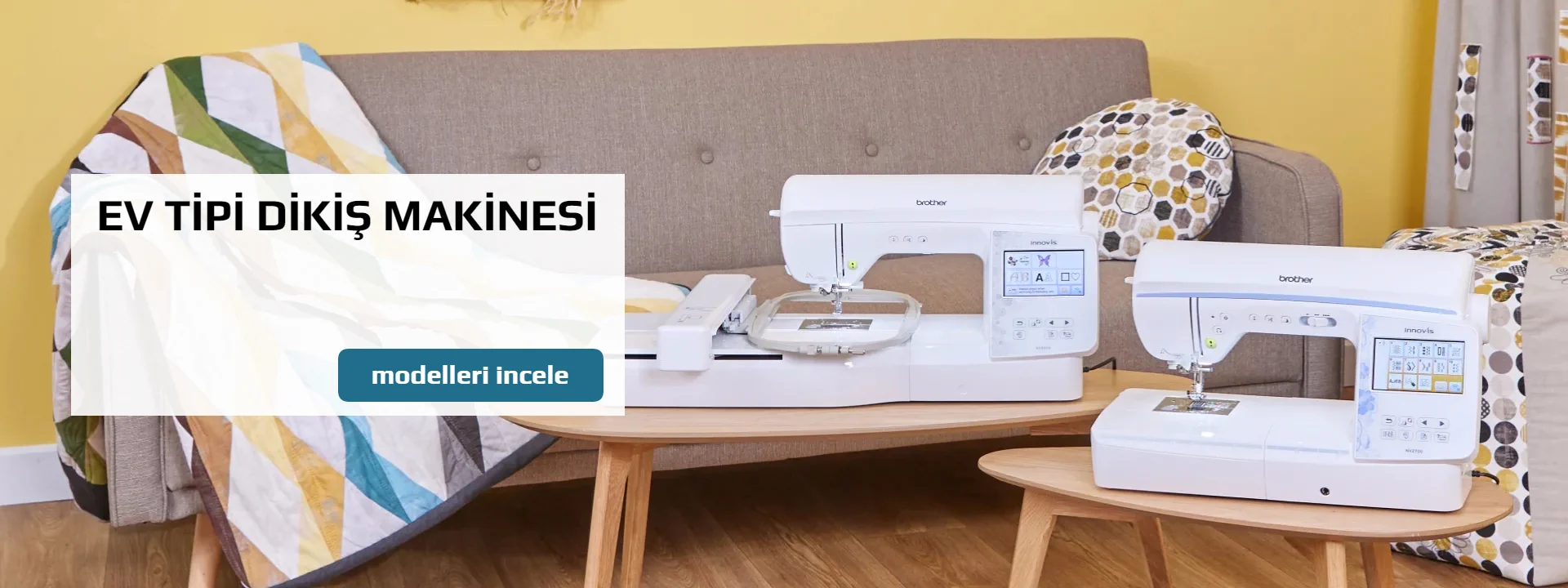 brother ev tipi dikiş makinesi