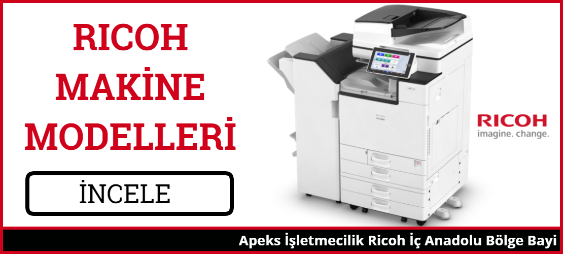 Ricoh Makine Modelleri